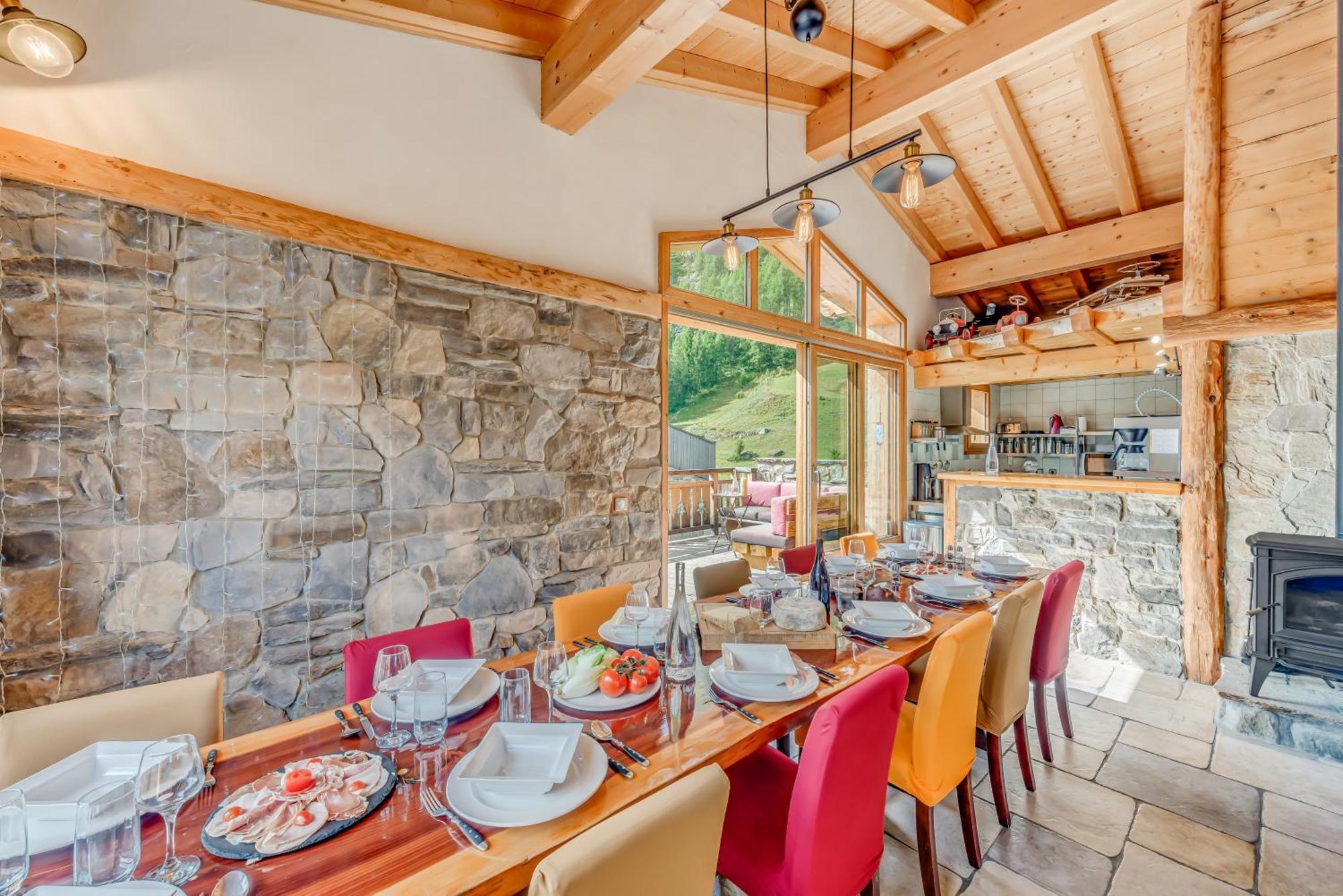Chalet Monte Bianco Тин Екстериор снимка