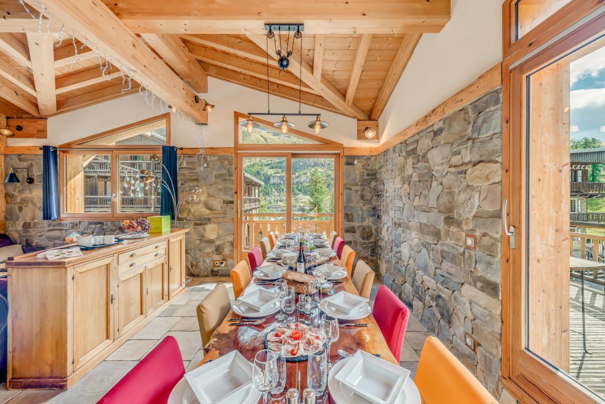 Chalet Monte Bianco Тин Екстериор снимка